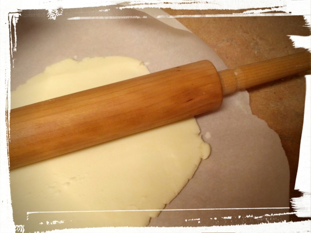 Rolling out the fragrant candy dough. 