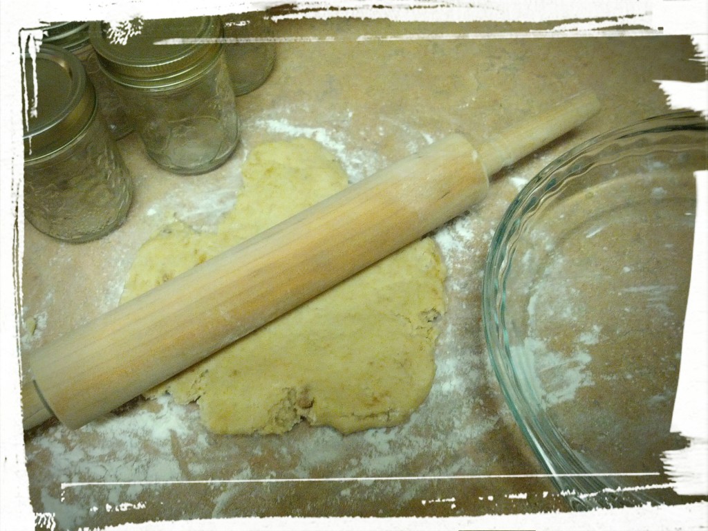 The first step is the dough. Ignore the lumps of brown sugar. Actually, they were deliberate! Er, yes...deliberate! 