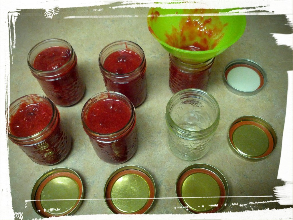 The second step: le jam! Hostess gifts, here we come! 