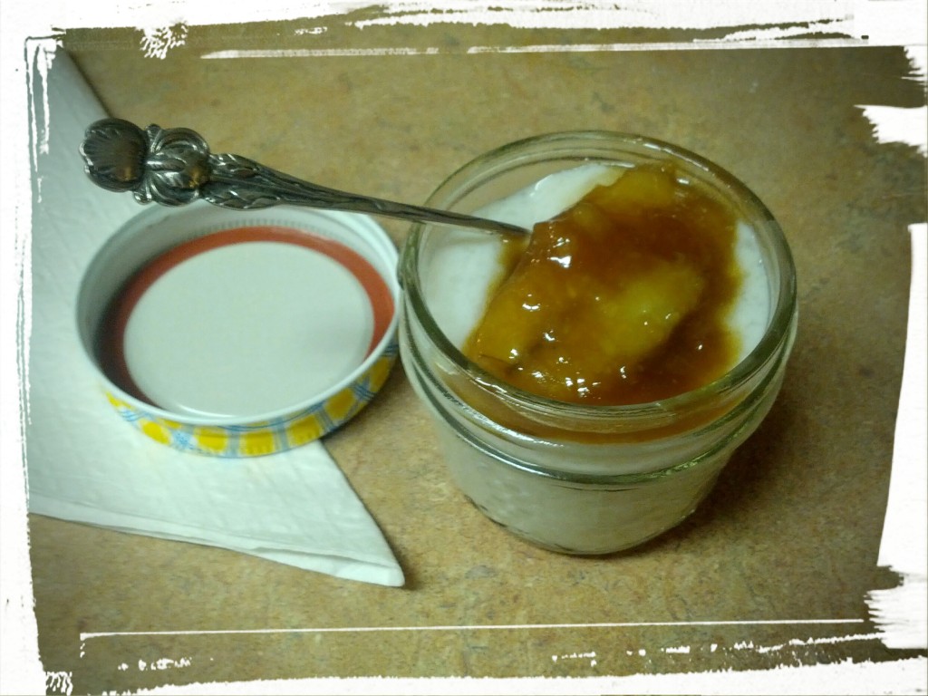 Tapioca in a canning jar. Is that hipster or just old-fashioned? 