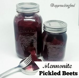Jars of pickled beets on my shelf make me feel so pioneer-ish!