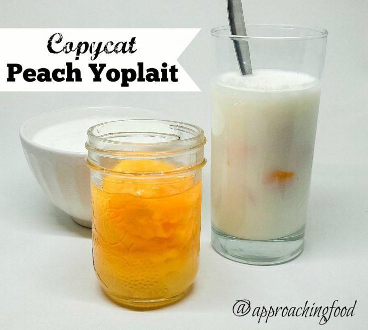 Copycat Peach Yoplait