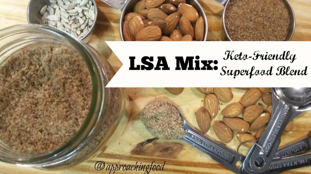 Ingredients for superfood mix. 