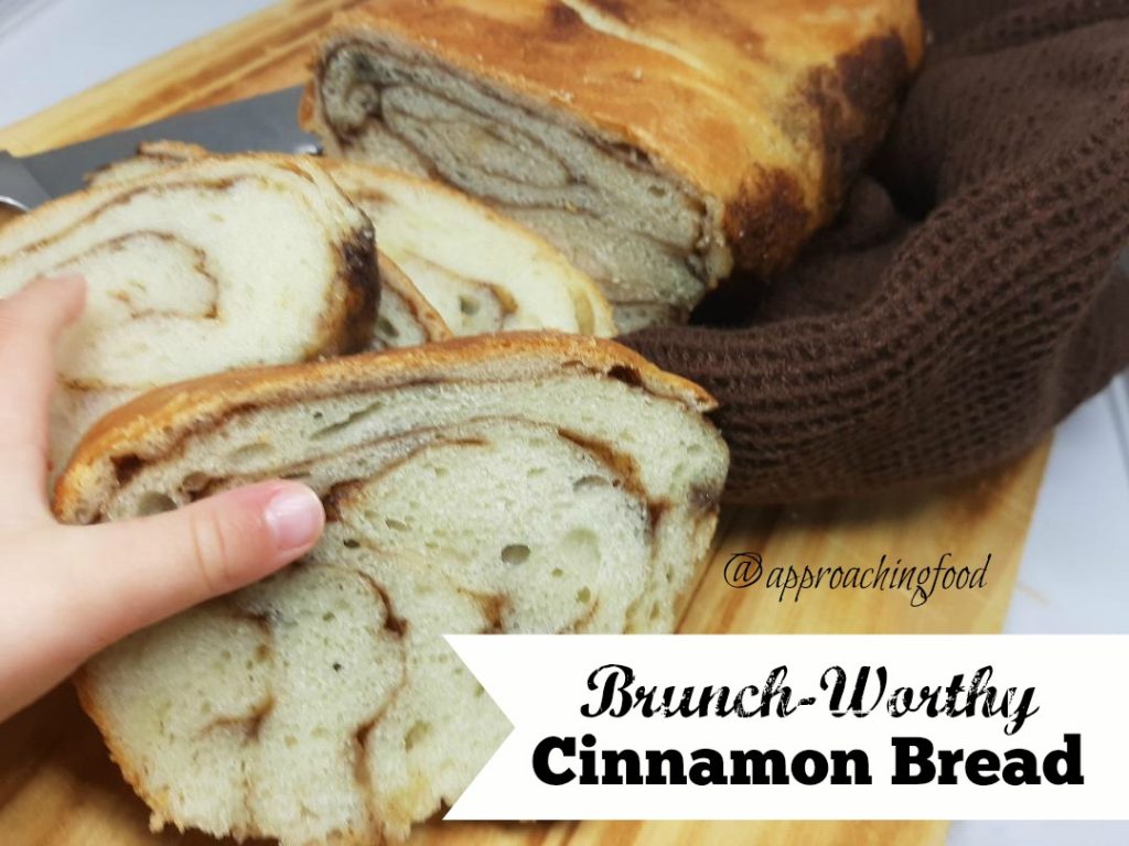 Slices of fragrant cinnamon bread!