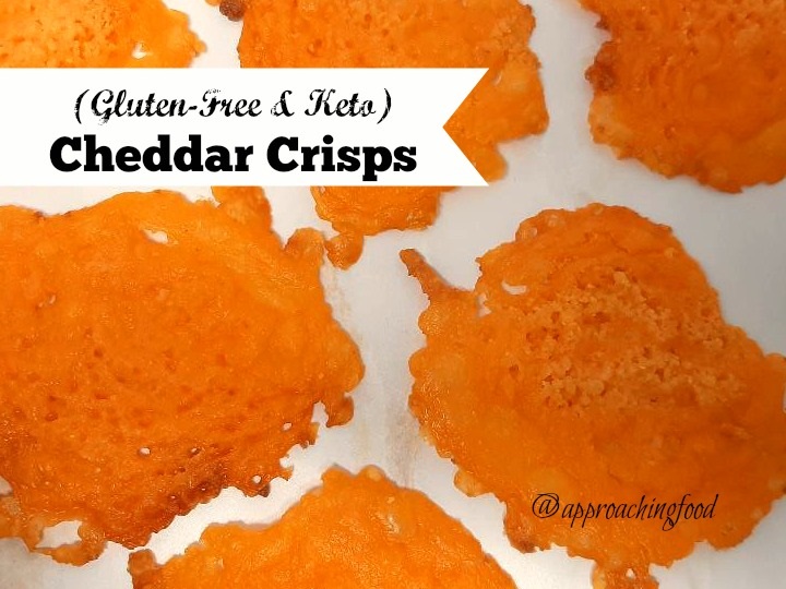 Cheese crisps that resemble potato chips...but made entirely of cheese.