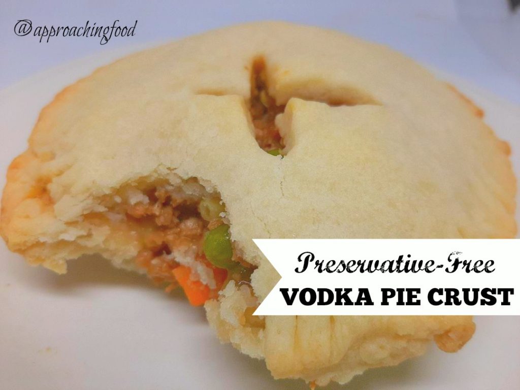 Preservative-free vodka pie crust, great for both hearty or sweet pies. 