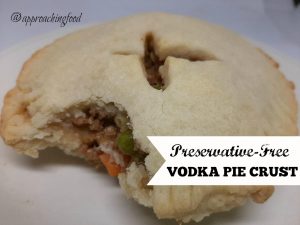 Preservative-free vodka pie crust, great for both hearty or sweet pies.