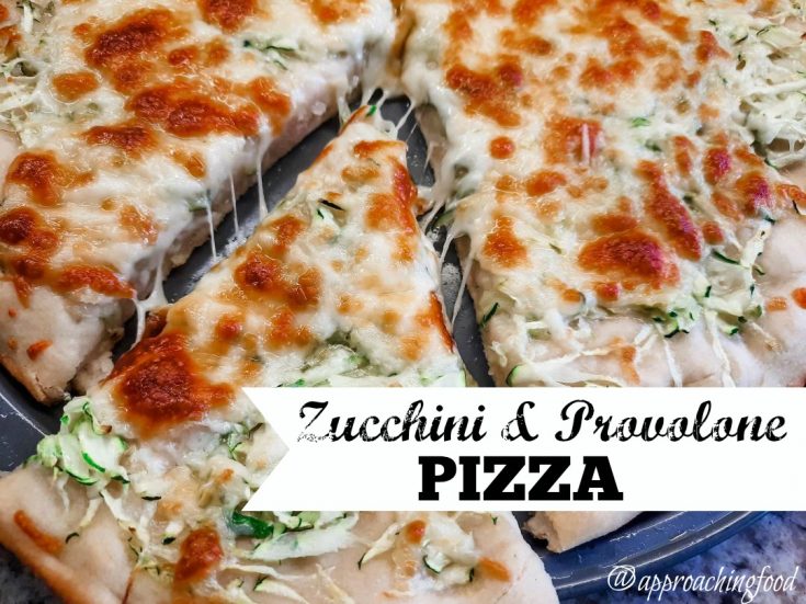 Zucchini & Provolone Pizza