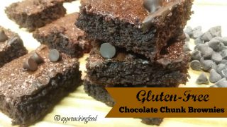 Gluten-Free Chocolate Chunk Brownies