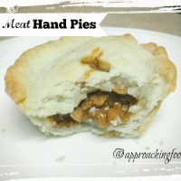 Vegetarian (or not) Meat Hand Pies with a Vodka Crust