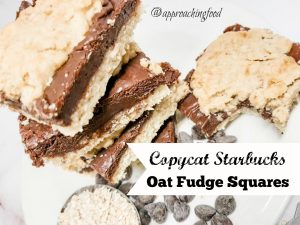 Basically two oatmeal cookies sandwiched together with creamy chocolate fudge!